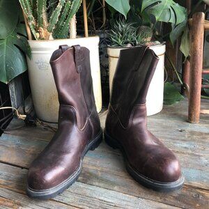 Red Wing Safety Toe Roper Boots || Leather Roper Boots Mens Size 13